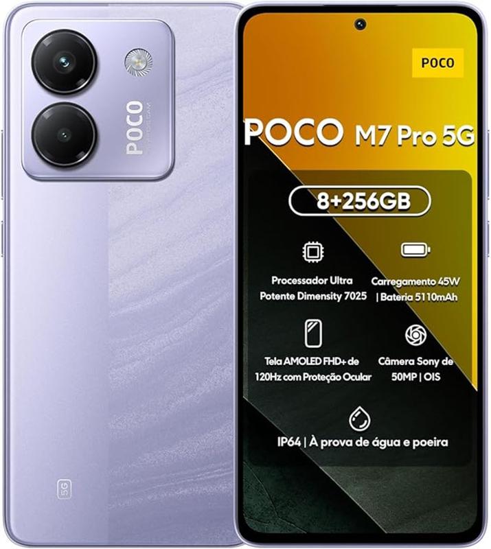 Smartphone Xiaomi Poco M7 Pro 256GB / 8GB Ram 5G (Versao Global